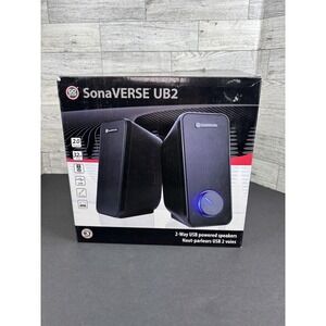 GOgroove Desktop Computer Speakers for Laptop and PC - SonaVERSE 2